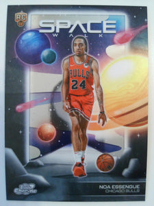 2025-26 Topps Chrome Cosmic Basketball Space Walk Noa Essengue #SW-15