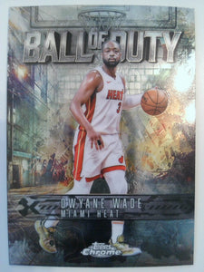 2025-26 Topps Chrome Basketball Ball of Duty Dwyane Wade #BD-16