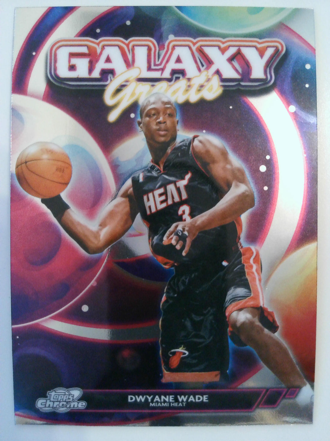 2025-26 Topps Chrome Cosmic Basketball Galaxy Greats Dwyane Wade #GG-4
