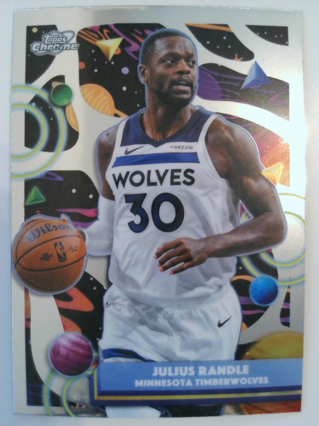 2025-26 Topps Chrome Cosmic Basketball Julius Randle #148