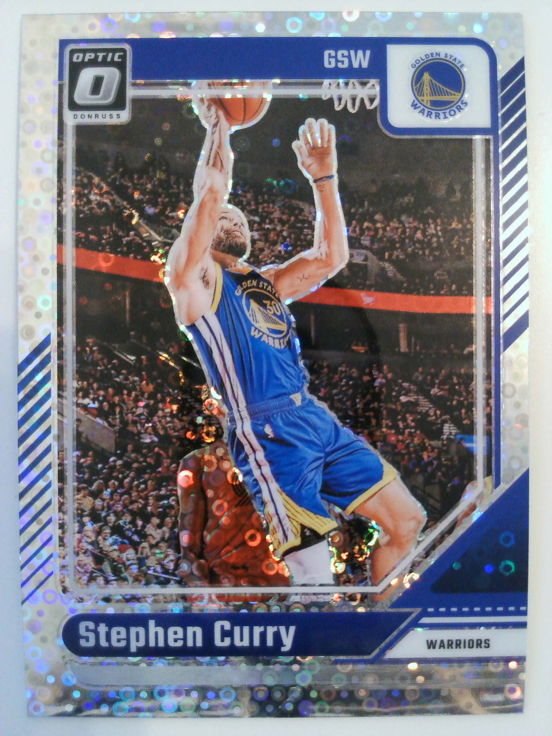 2024-25 Donruss Optic Basketball Fast Break Holo Stephen Curry #155