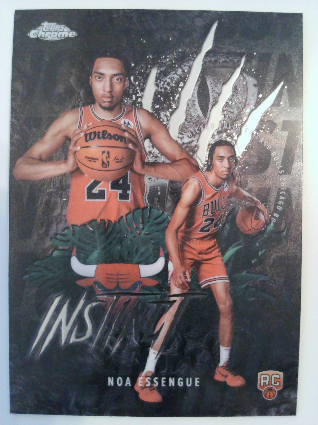 2025-26 Topps Chrome Basketball Instinct Noa Essengue #INS-20