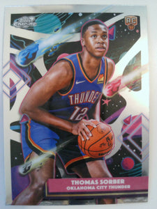 2025-26 Topps Chrome Cosmic Basketball Thomas Sorber #53 Rookie