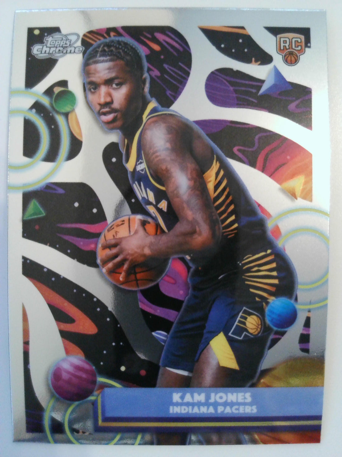 2025-26 Topps Chrome Cosmic Basketball Kam Jones #31 Rookie