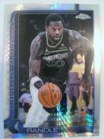 2025-26 Topps Chrome Basketball Prism Refractor Julius Randle #123