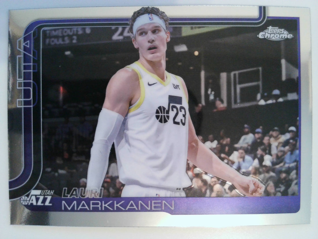 2025-26 Topps Chrome Basketball Lauri Markkanen #238