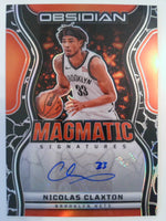 2024-25 Panini Obsidian Magmatic Signatures 135/149 Nicolas Claxton #MS-CLX
