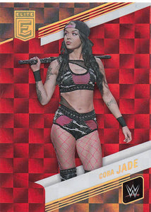 2023 Donruss Elite WWE Wrestling Red Cora Jade #98