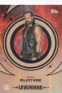 2025 Topps Universe WWE Wrestling Drew McIntyre #28
