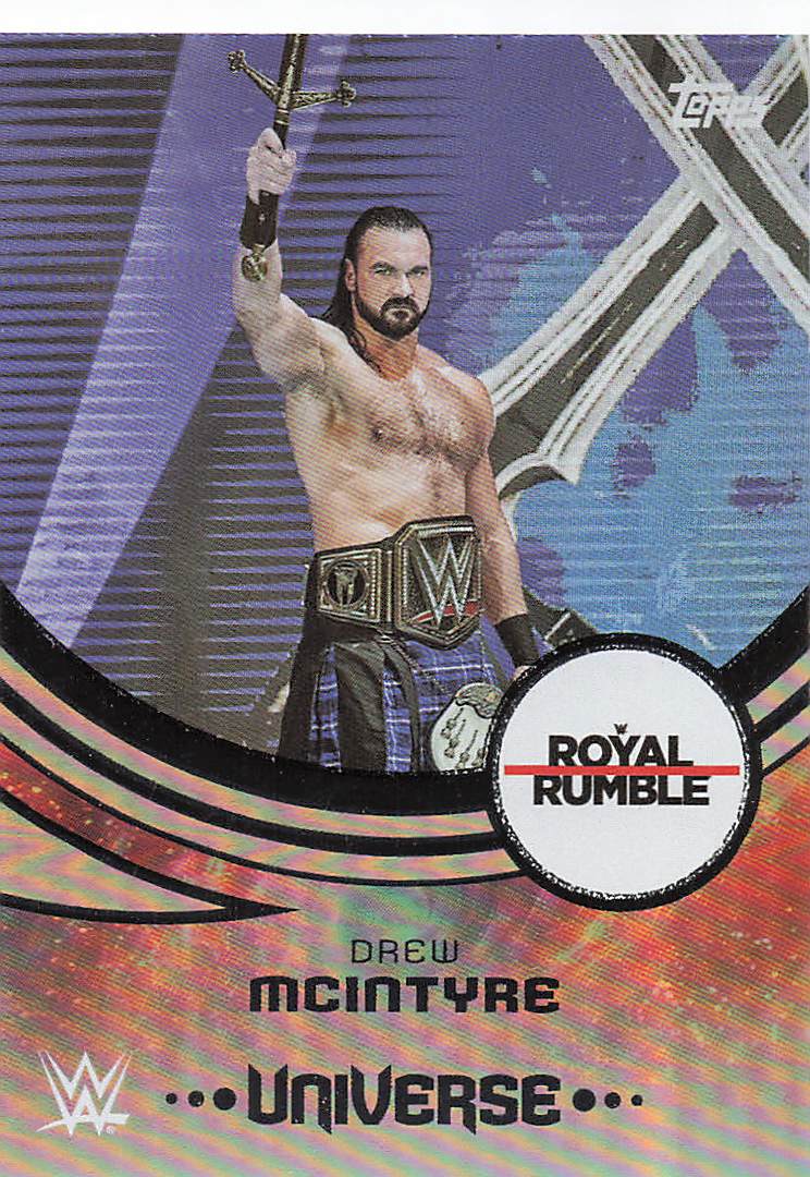 2025 Topps Universe WWE Wrestling Drew McIntyre #206