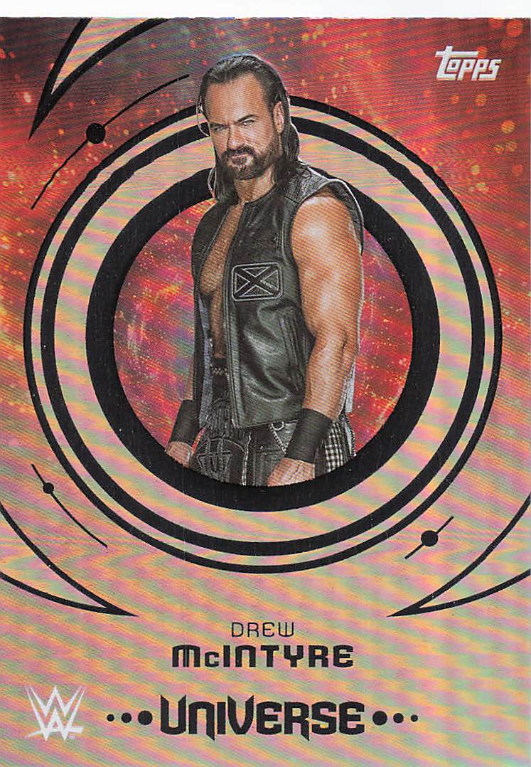 2025 Topps Universe WWE Wrestling Drew McIntyre #28