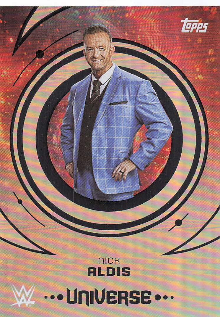 2025 Topps Universe WWE Wrestling Nick Aldis #98