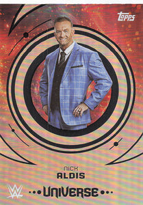 2025 Topps Universe WWE Wrestling Nick Aldis #98