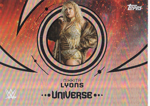 2025 Topps Universe WWE Wrestling Nikkita Lyons #142