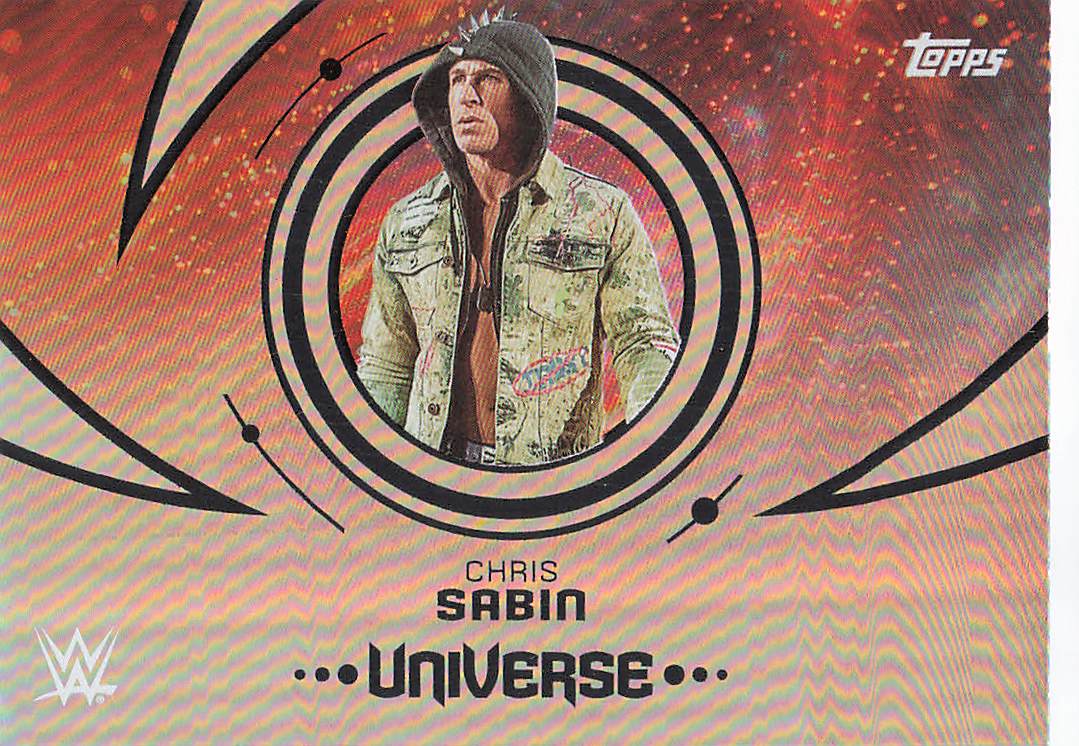 2025 Topps Universe WWE Wrestling Chris Sabin #110