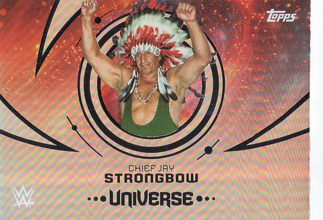 2025 Topps Universe WWE Wrestling Chief Jay Strongbow #158
