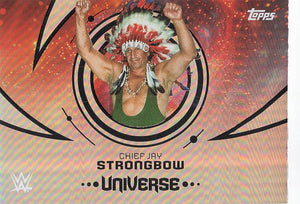 2025 Topps Universe WWE Wrestling Chief Jay Strongbow #158