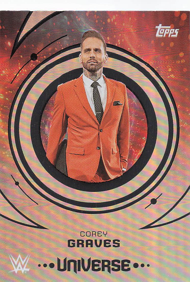 2025 Topps Universe WWE Wrestling Corey Graves #97