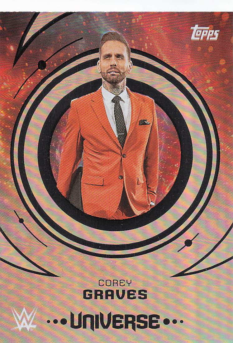 2025 Topps Universe WWE Wrestling Corey Graves #97