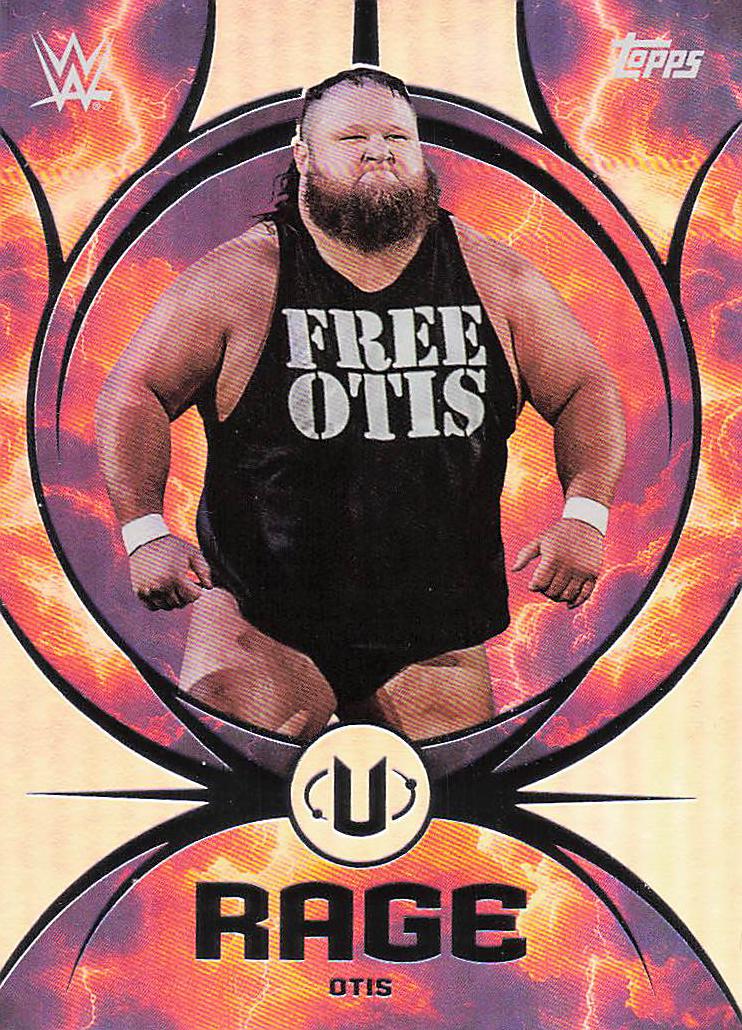 2025 Topps Universe WWE Wrestling Rage Otis #RA-22