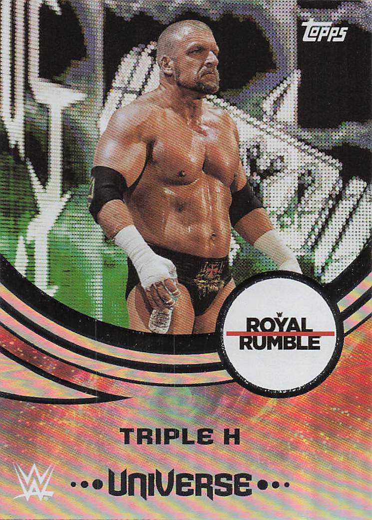 2025 Topps Universe WWE Wrestling Triple H #205