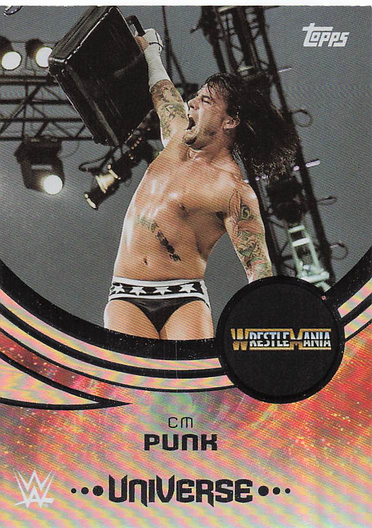 2025 Topps Universe WWE Wrestling CM Punk #262