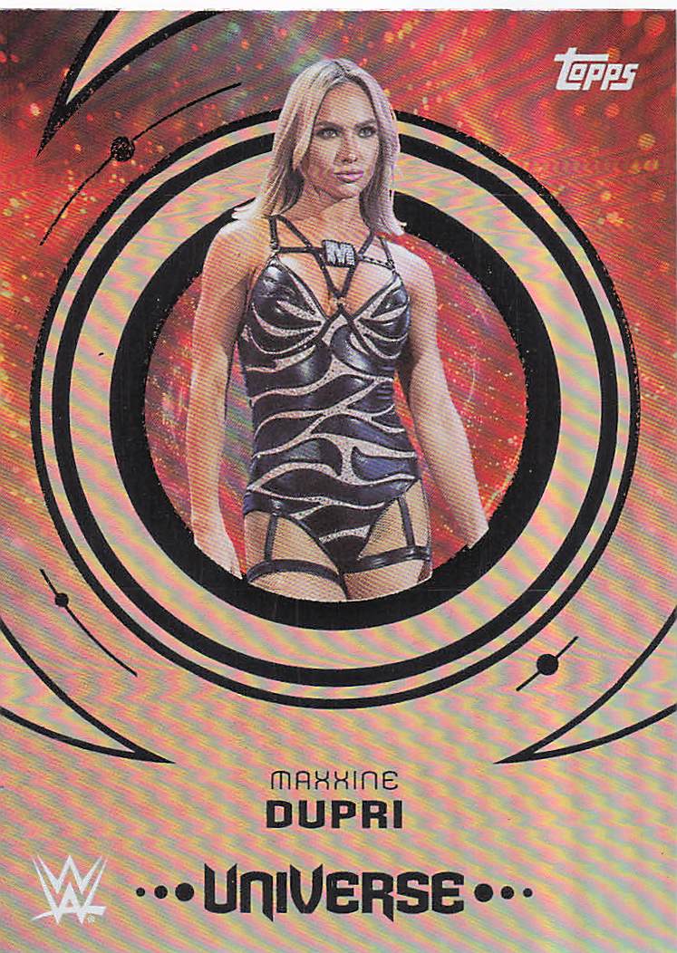 2025 Topps Universe WWE Wrestling Maxxine Dupri #31