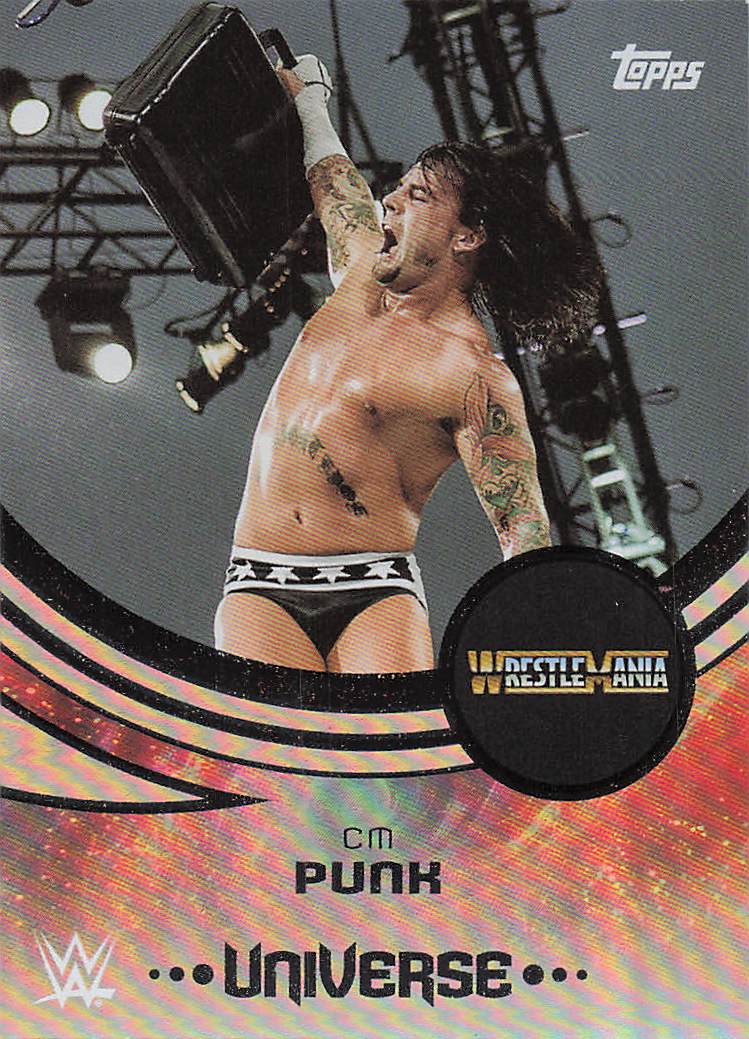 2025 Topps Universe WWE Wrestling CM Punk #262