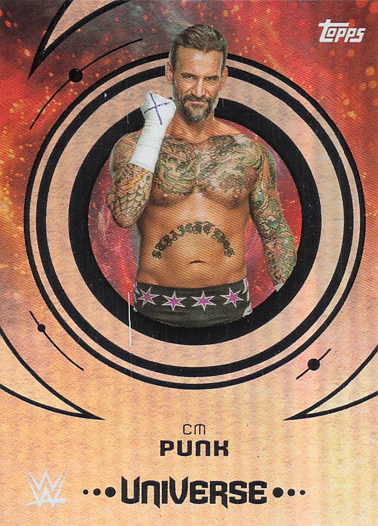 2025 Topps Universe WWE Wrestling CM Punk #42