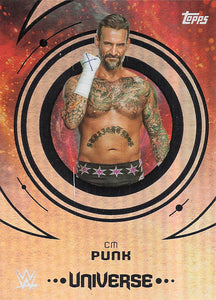 2025 Topps Universe WWE Wrestling CM Punk #42