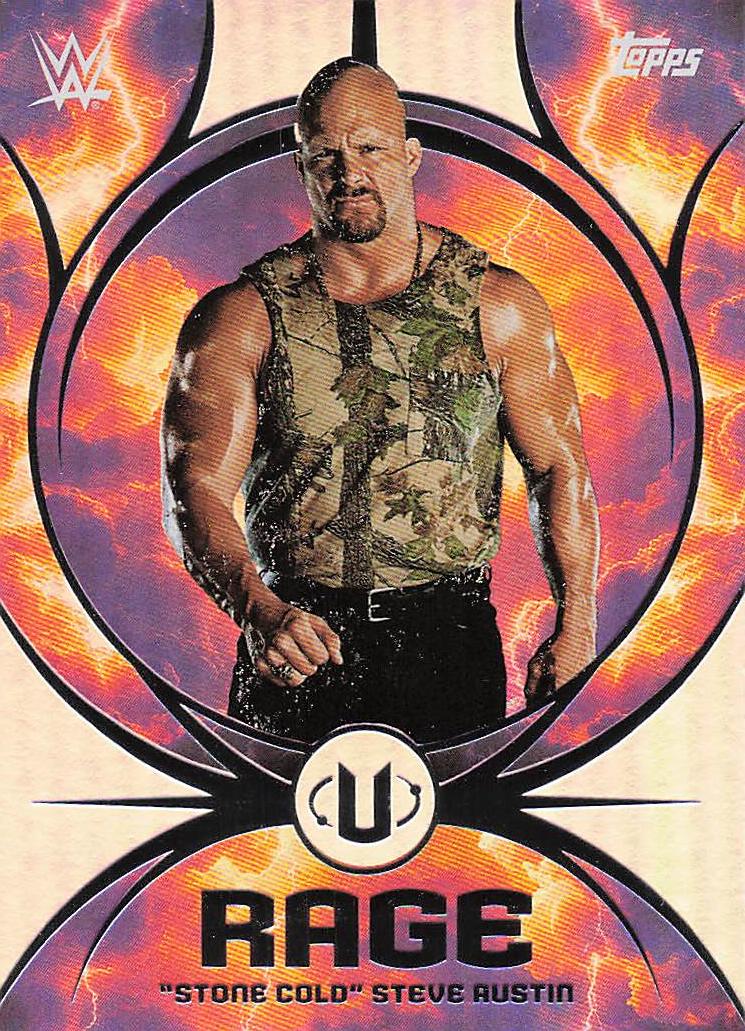 2025 Topps Universe WWE Wrestling Rage "Stone Cold" Steve Austin #RA-12