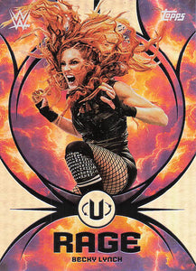 2025 Topps Universe WWE Wrestling Rage Becky Lynch #RA-21