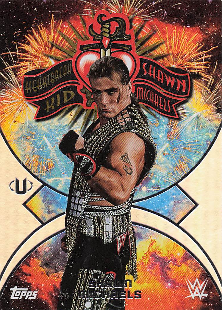 2025 Topps Universe WWE Wrestling Namesakes Shawn Michaels #NMS-27