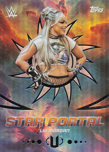 2025 Topps Universe WWE Wrestling Star Portal Liv Morgan #SPO-1