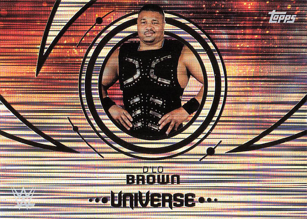 2025 Topps Universe WWE Wrestling Flare D'Lo Brown #190