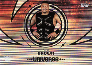 2025 Topps Universe WWE Wrestling Flare D'Lo Brown #190
