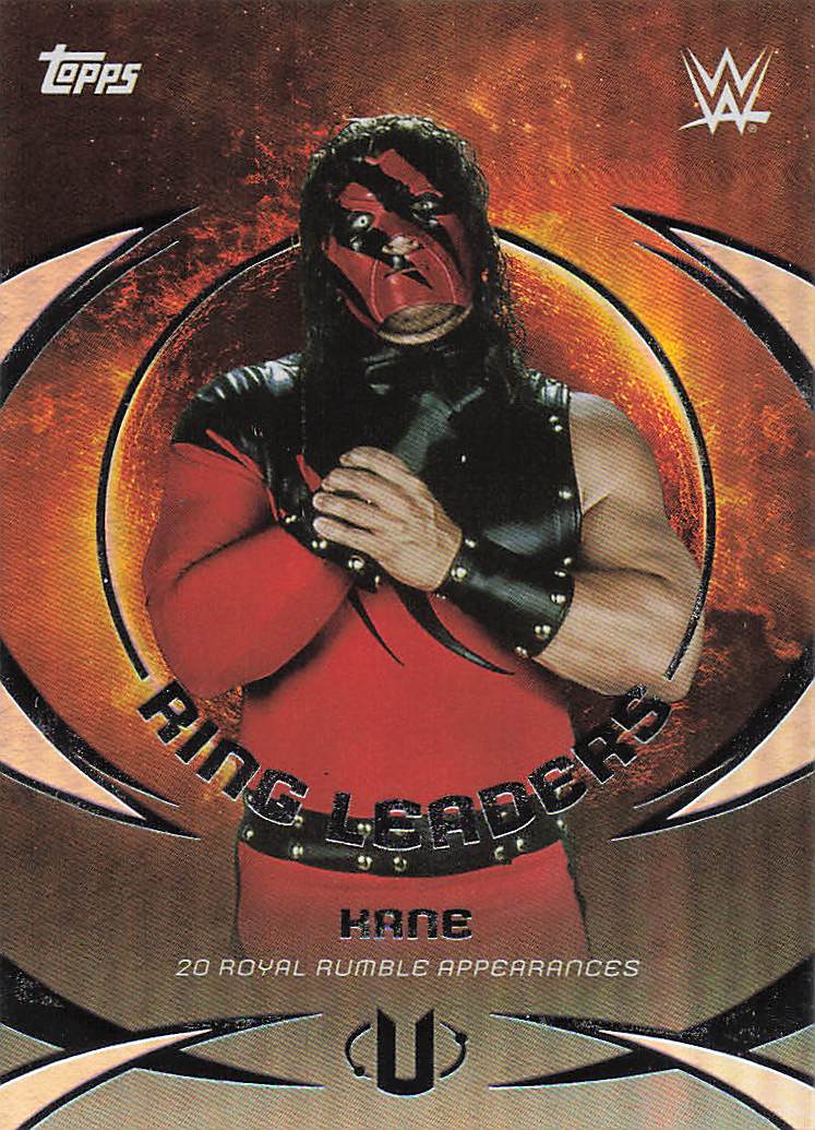 2025 Topps Universe WWE Wrestling Ring Leaders Kane #RL-20