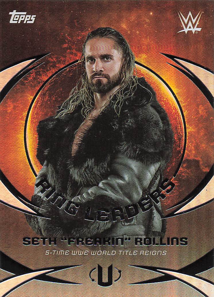 2025 Topps Universe WWE Wrestling Ring Leaders Seth "Freakin" Rollins #RL-16