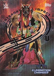 2025 Topps Universe WWE Wrestling International Impact Asuka #IIM-16