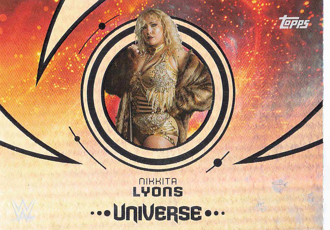 2025 Topps Universe WWE Wrestling Nikkita Lyons #142