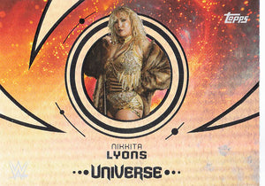 2025 Topps Universe WWE Wrestling Nikkita Lyons #142