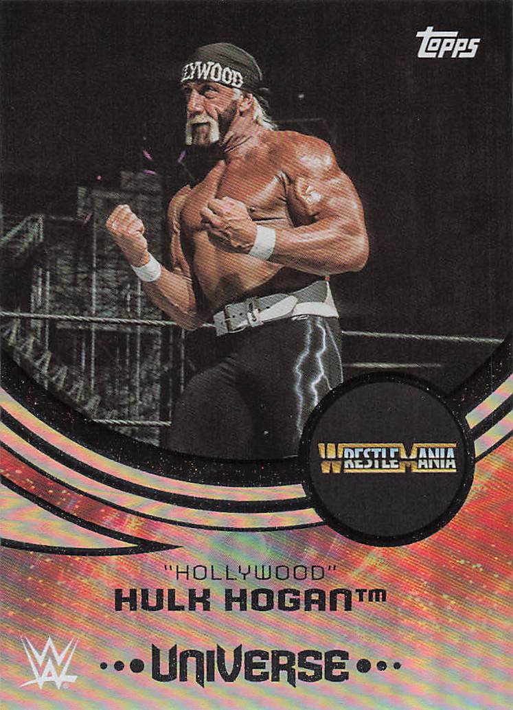 2025 Topps Universe WWE Wrestling "Hollywood" Hulk Hogan #252