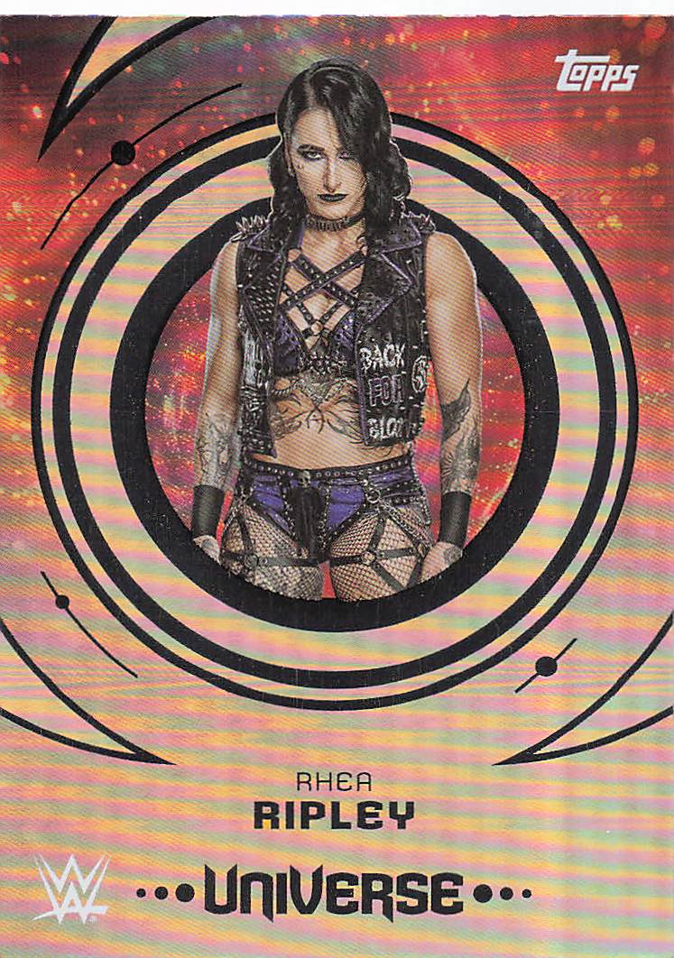 2025 Topps Universe WWE Wrestling Rhea Ripley #57