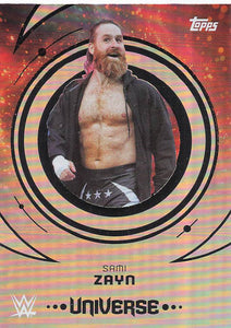 2025 Topps Universe WWE Wrestling Sami Zayn #25