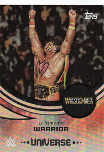 2025 Topps Universe WWE Wrestling Ultimate Warrior #228