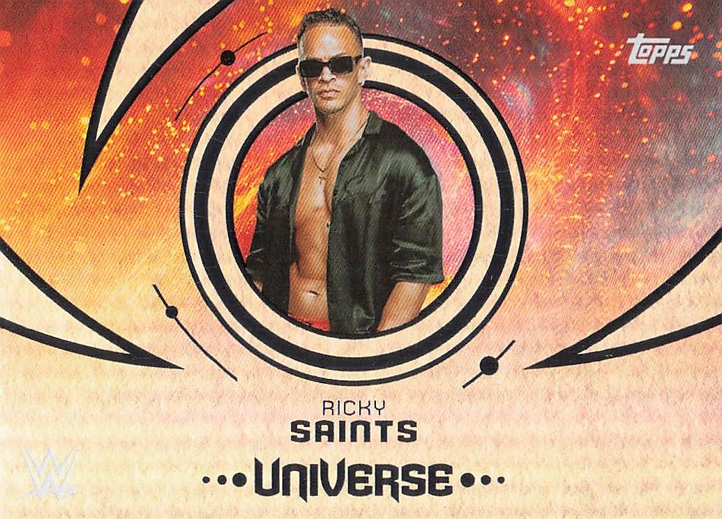 2025 Topps Universe WWE Wrestling Ricky Saints #139
