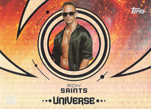 2025 Topps Universe WWE Wrestling Ricky Saints #139