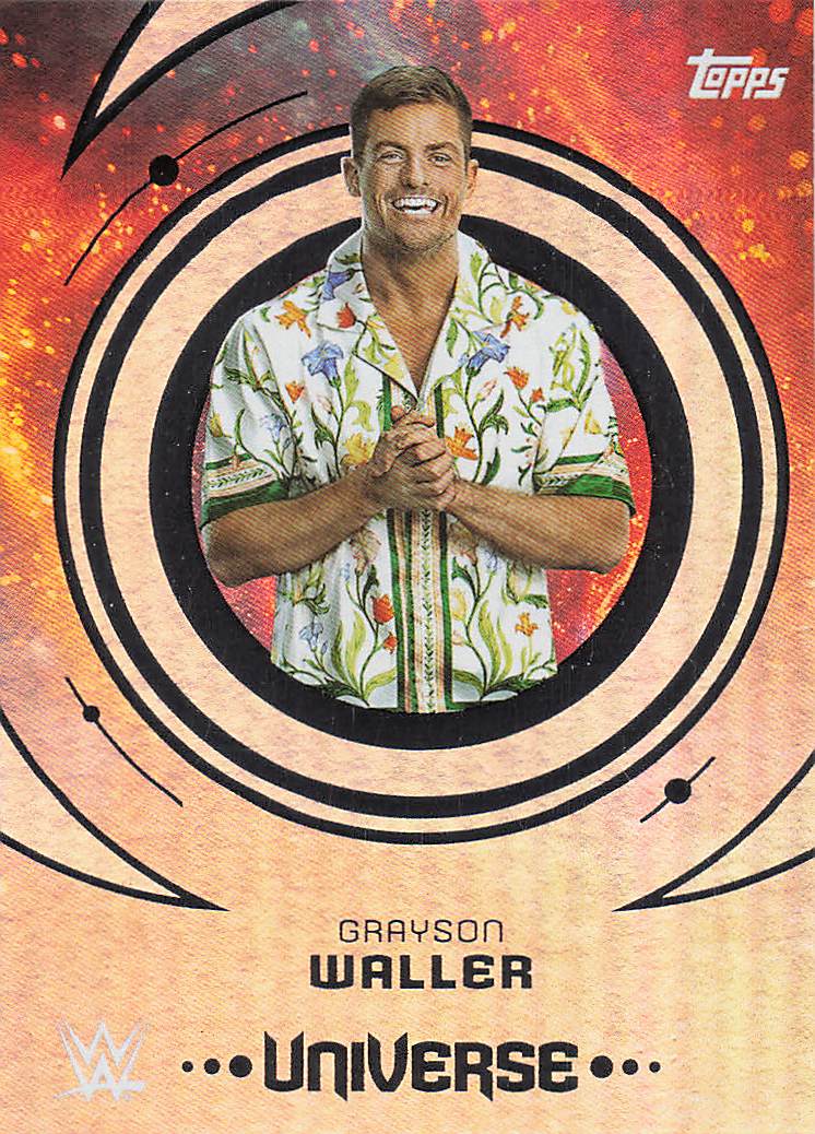 2025 Topps Universe WWE Wrestling Grayson Waller #100