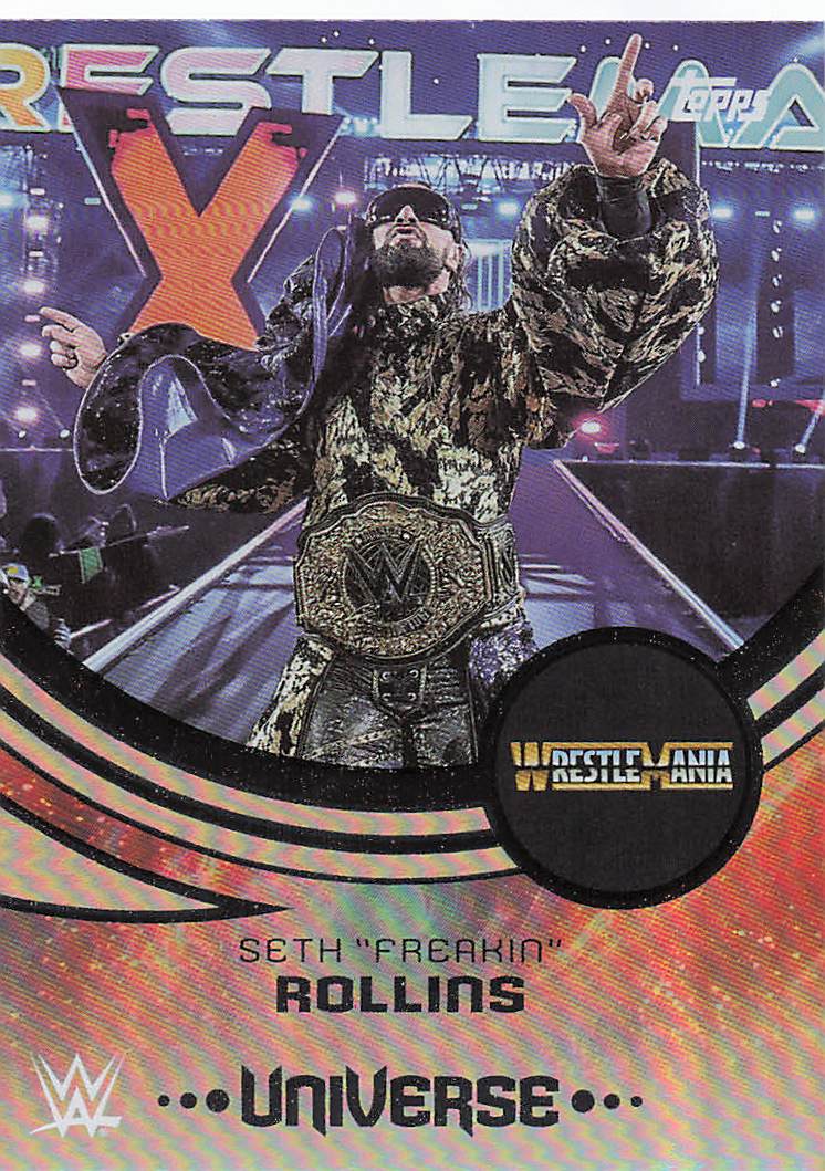 2025 Topps Universe WWE Wrestling Seth "Freakin" Rollins #240