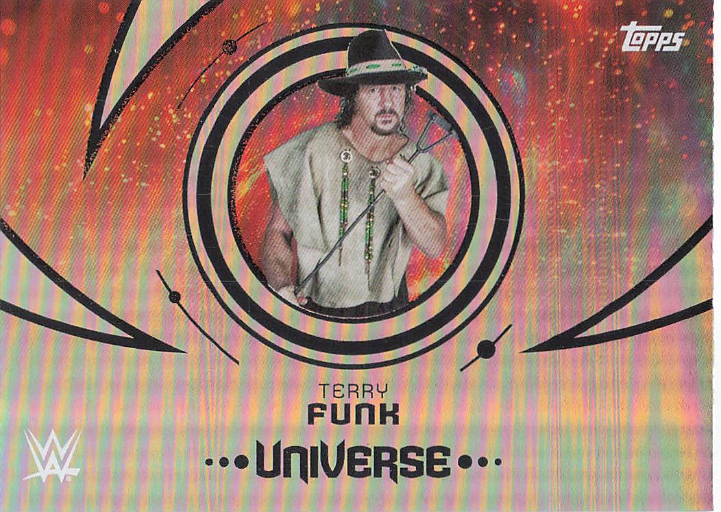2025 Topps Universe WWE Wrestling Terry Funk #163